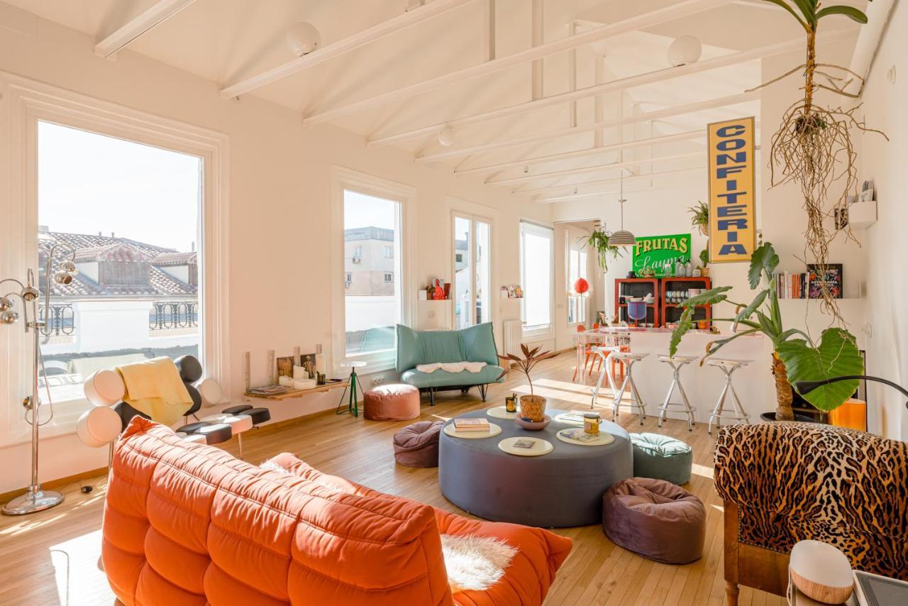 Pop-Zen Penthouse Madrid Apartment Exterior foto