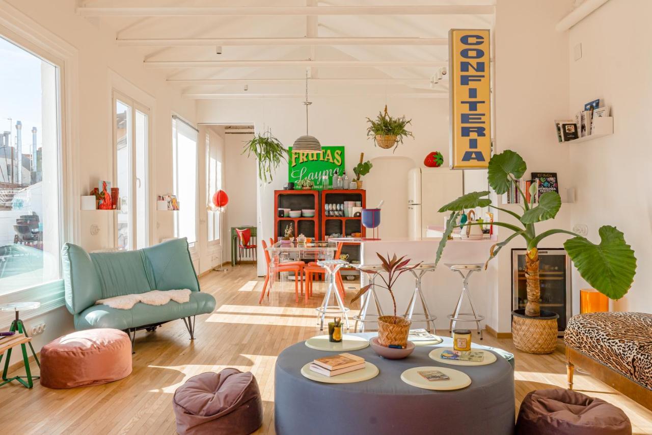 Pop-Zen Penthouse Madrid Apartment Exterior foto