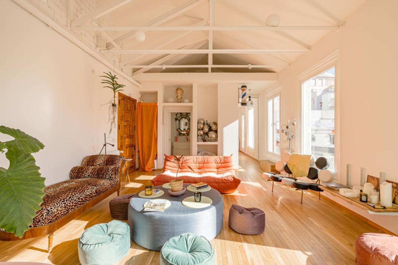 Pop-Zen Penthouse Madrid Apartment Exterior foto